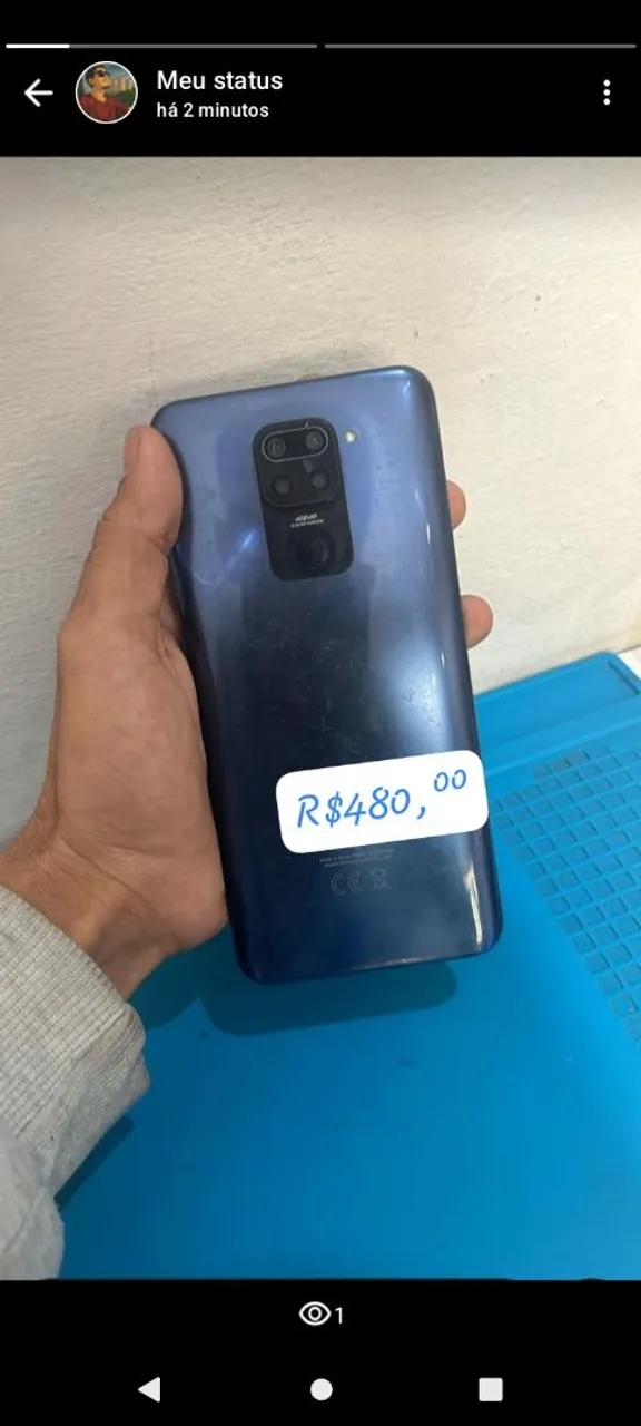 Xiaomi Redimi note 9 64gb a venda!