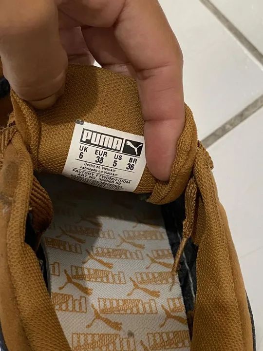 Tênis Puma Suede Marrom - Foto 3