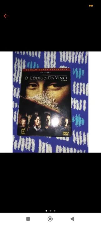 DVD CODIGO DA VINCI