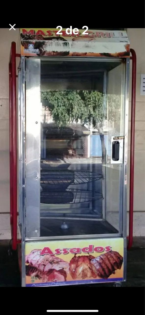 Assador de frangos e carnes - Foto 2