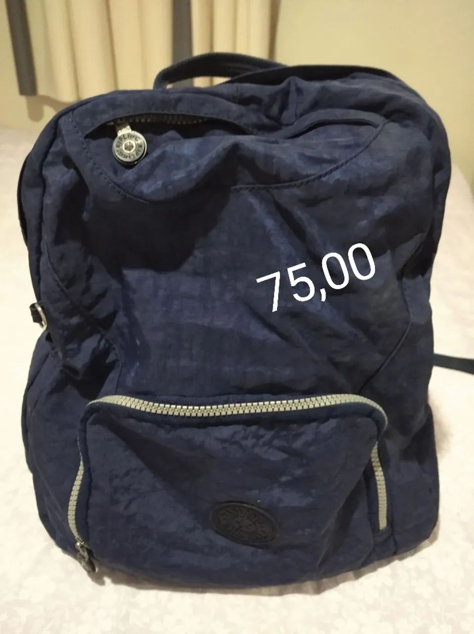 Mochila Kipling Azul Escuro