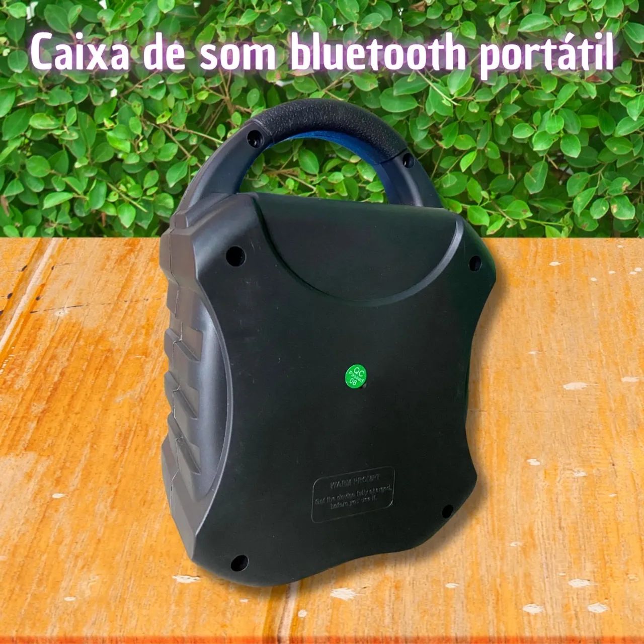 Caixa de Som Bluetooth Portátil - Foto 2