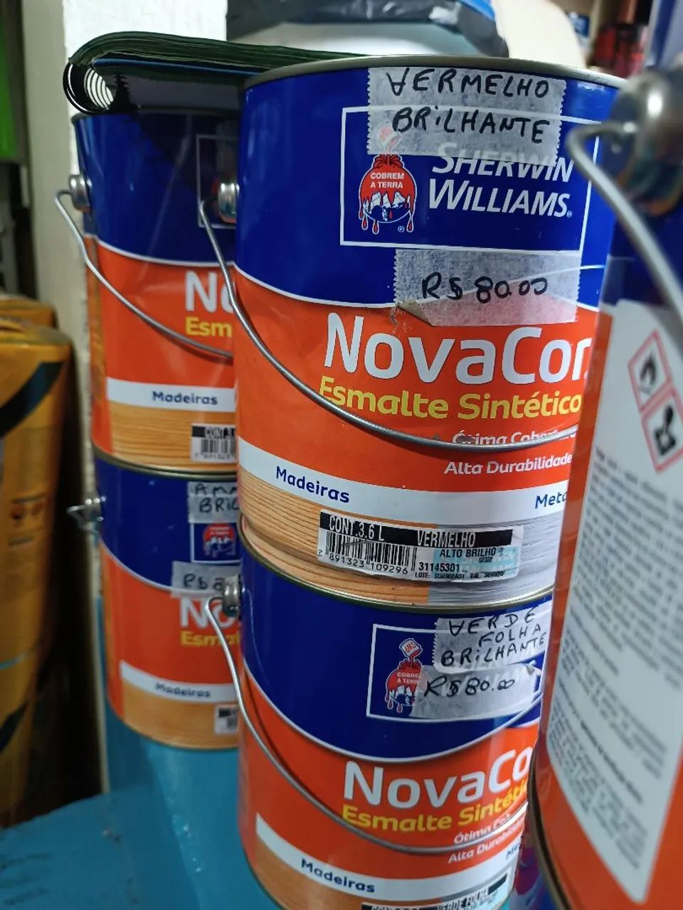 Tinta Esmalte Sintético Nova Cor 3,6L  - Foto 5