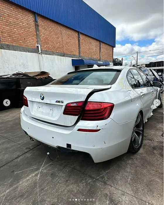 SUCATA BMW M5 4.4 BI-TURBO 560CV 2015 - Foto 3