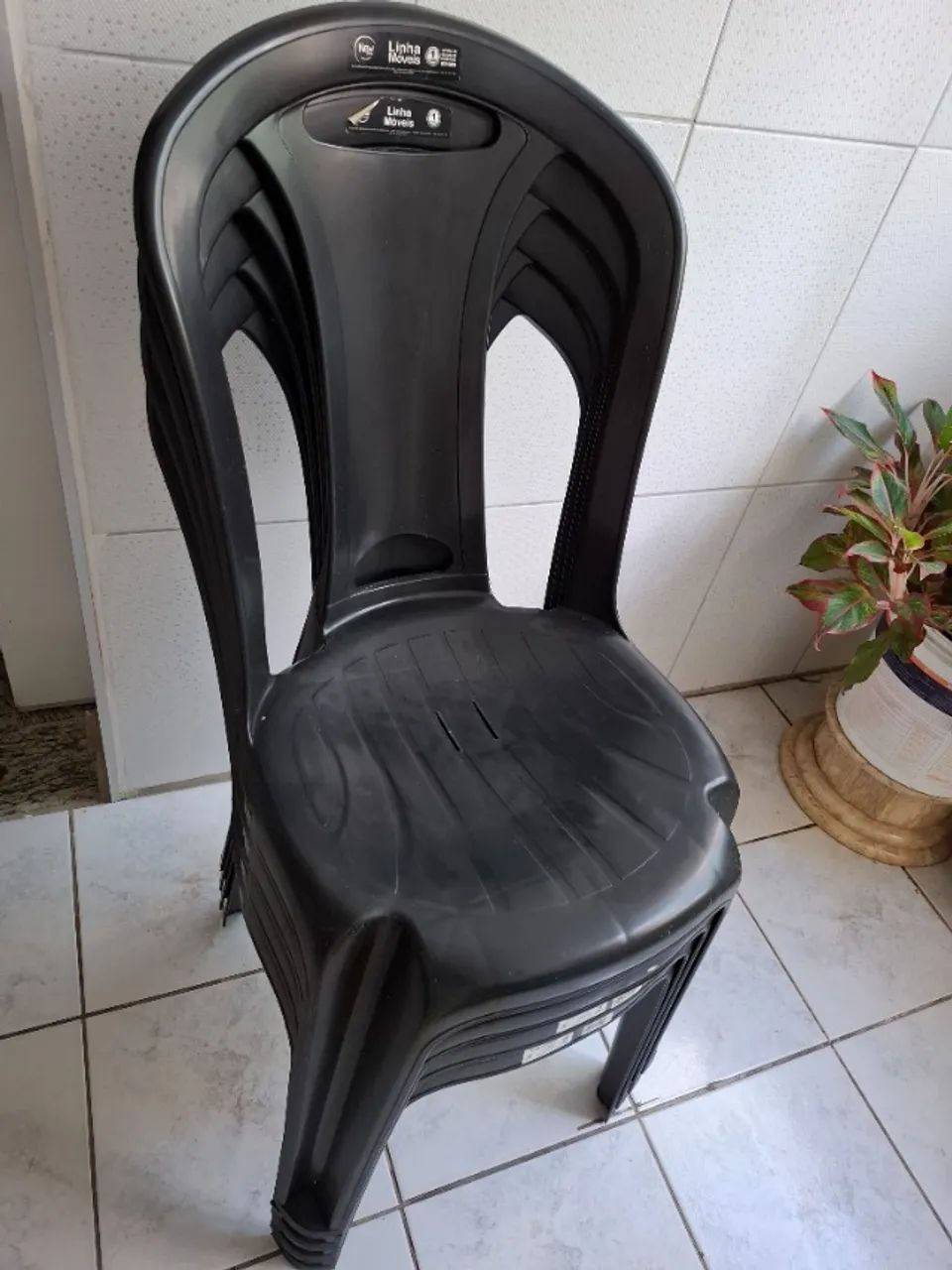 Cadeiras plásticas sem braço - Foto 2