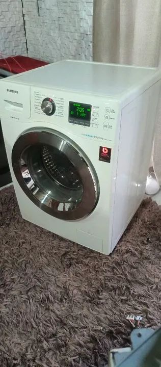  Samsung - Lava e Seca - 8.5kg - Bubble Wash - Foto 4