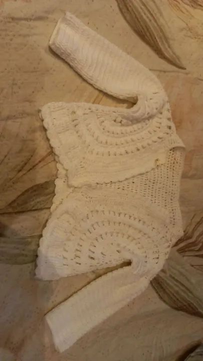 Casaquinho para bebê
