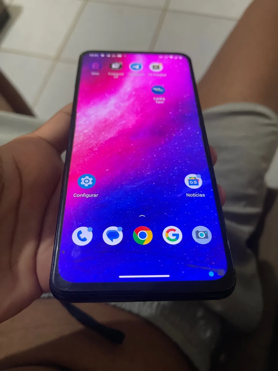 Motorola one hyper, bom pra quem roda Uber