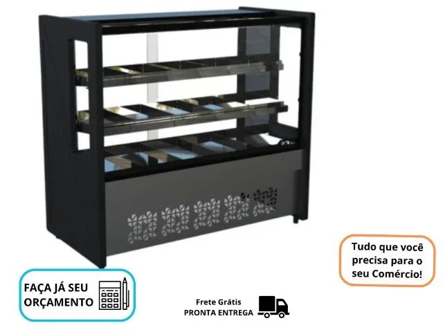 Balcão Estufa 1,25 Metros Polar Novo
