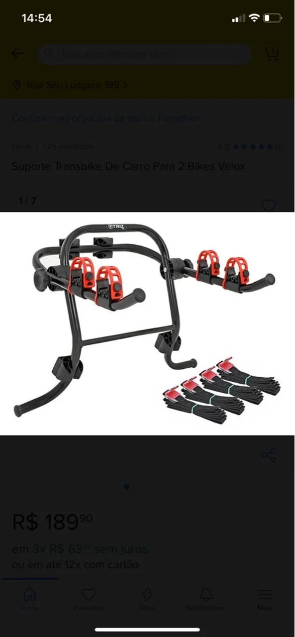 Suporte bicicleta para carro  - Foto 5