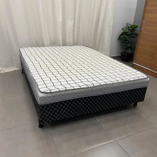 Cama Box Monaco Casal 138x188x50cm