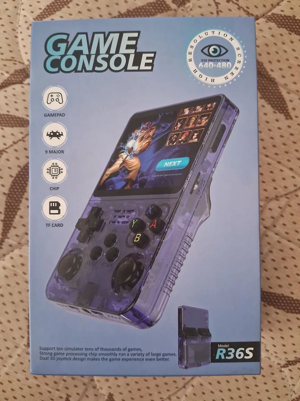  Troco Console de Vídeo Game Retro Portátil R36S em ps3