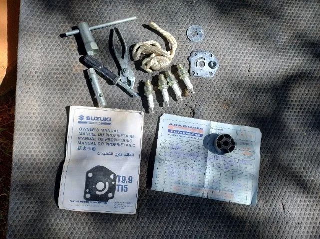 BARCO 5M, MOTOR Suzuki 15 HP Eletrico, CARRETA - Foto 13