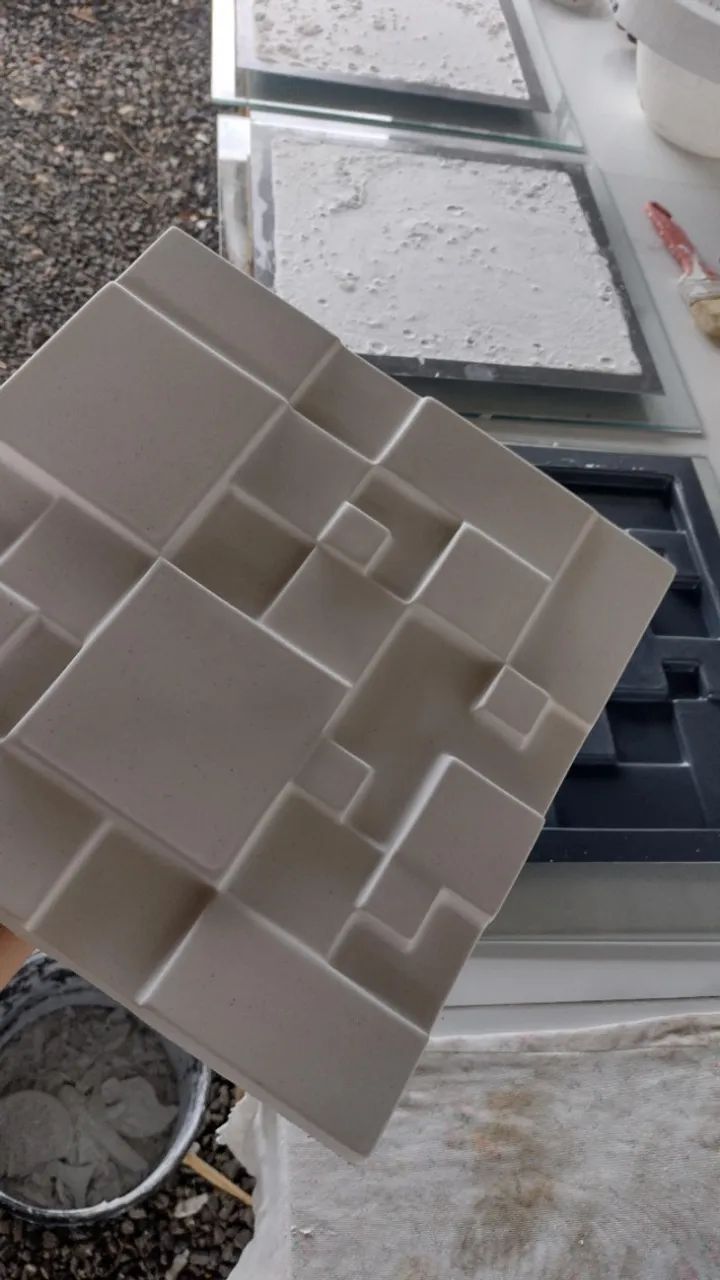 Placas Gesso 3D - Transforme sua parede em Obra de Arte! - Foto 4