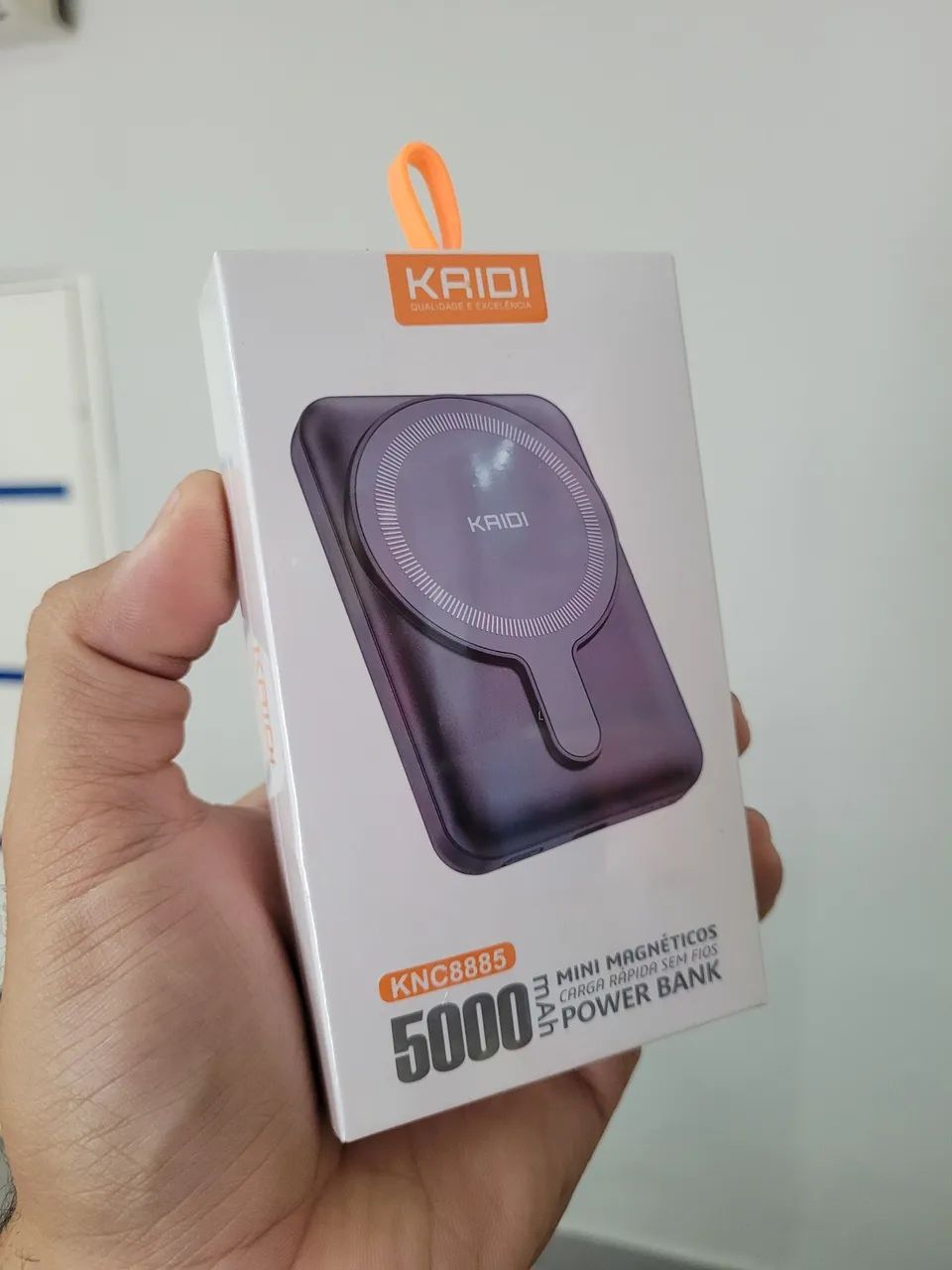 Power Bank 5000mah com Indução 