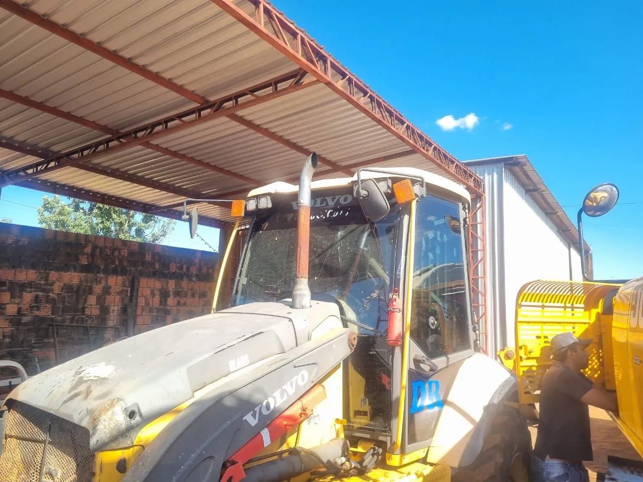 Retro escavadeira volvo  - Foto 6