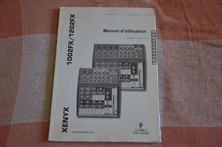 Manual  XENYX 1002FX/1202FX