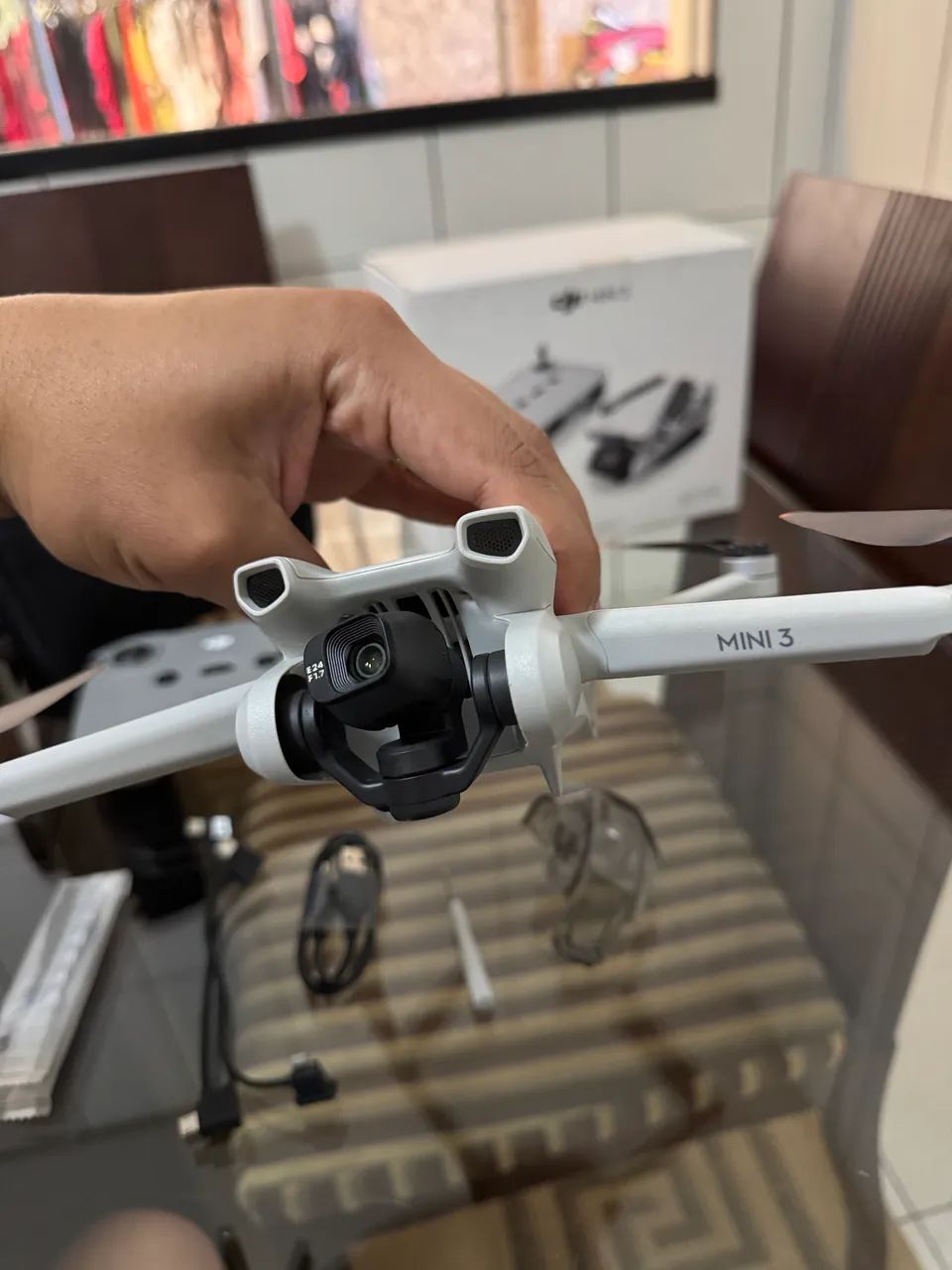 DRONE DJI MINI 3 STANDARD - IMPECÁVEL  - Foto 2