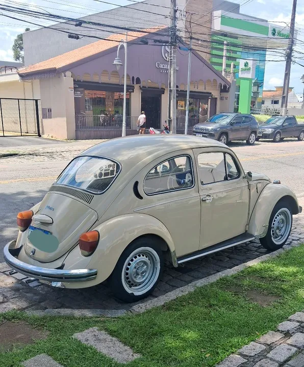 Fusca 1976 - Bege, 1.300.