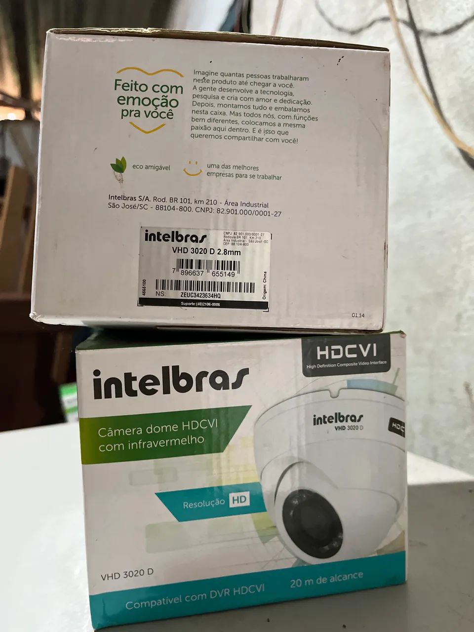 camera intelbras (precisa de DVR)