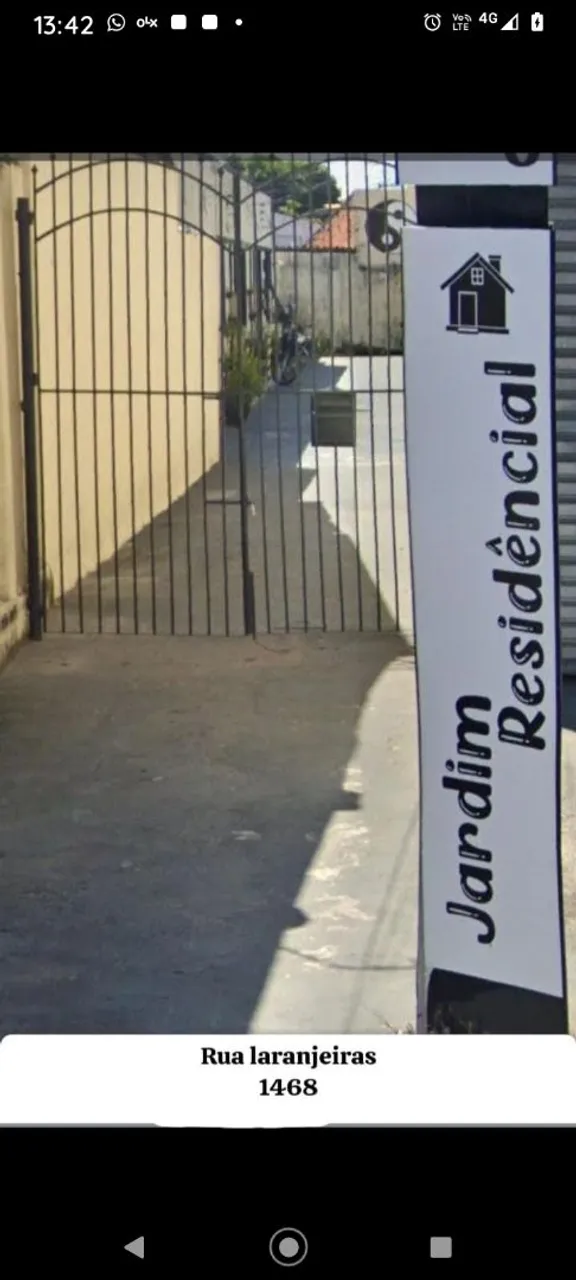 Alugo casa na rua Laranjeiras 1468 casa 07 Jardim Residencial