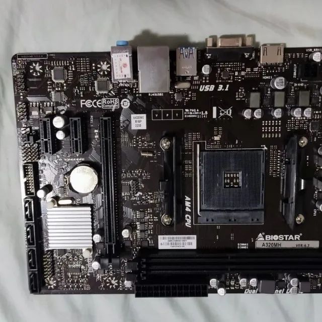 Placa Mãe Biostar A320MH  - Foto 2