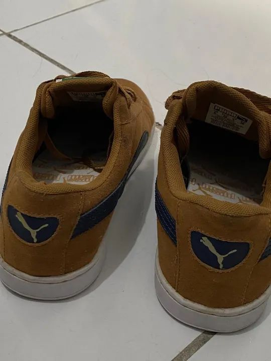 Tênis Puma Suede Marrom - Foto 4