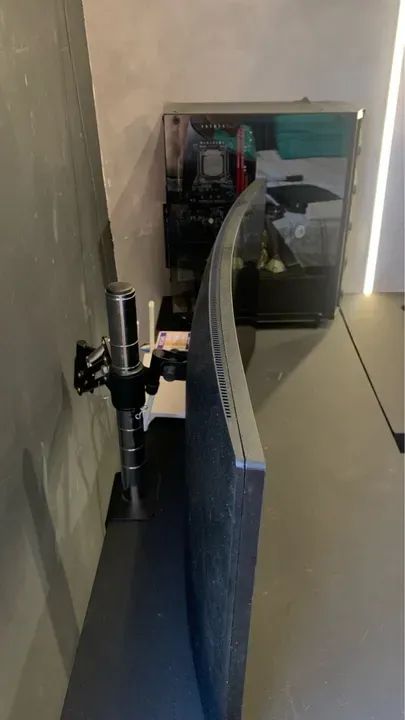 Monitor Curvo LG 34", UltraWide, 160Hz - Passo Cartão! - Foto 3