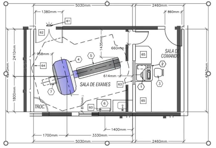 Construção  de salas radiológicas raios x ,tomografia , Ressonância ,  - Foto 2