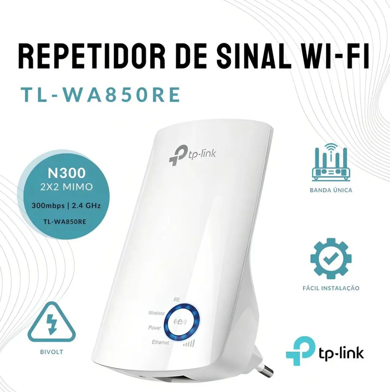 Repetidor de sinal - TP LINK - Foto 2