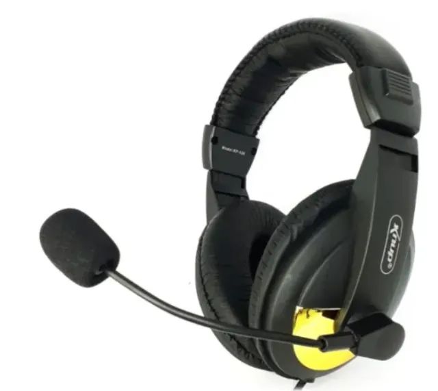 Fone de Ouvido Headset Gamer Knup KP-320 para PC e Notebook Com Microfone 