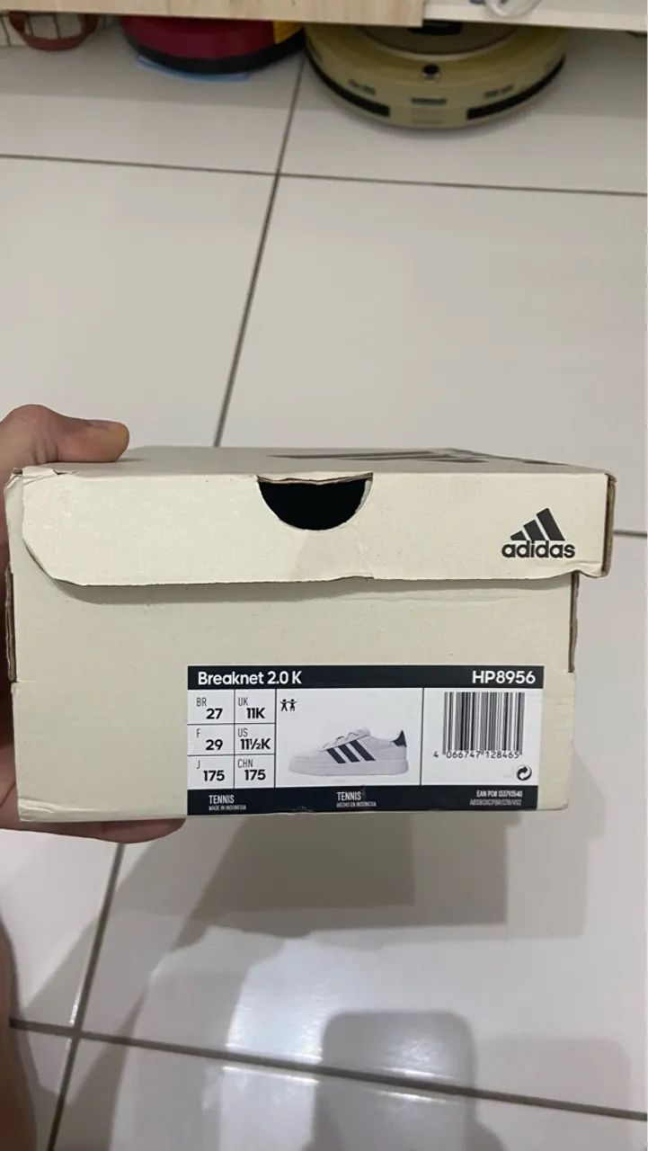 Tênis infantil adidas breaknet 2.0 nr 27