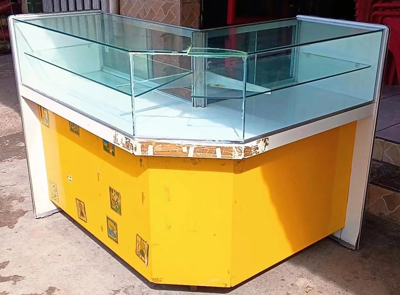 Vitrine de Vidro para Loja