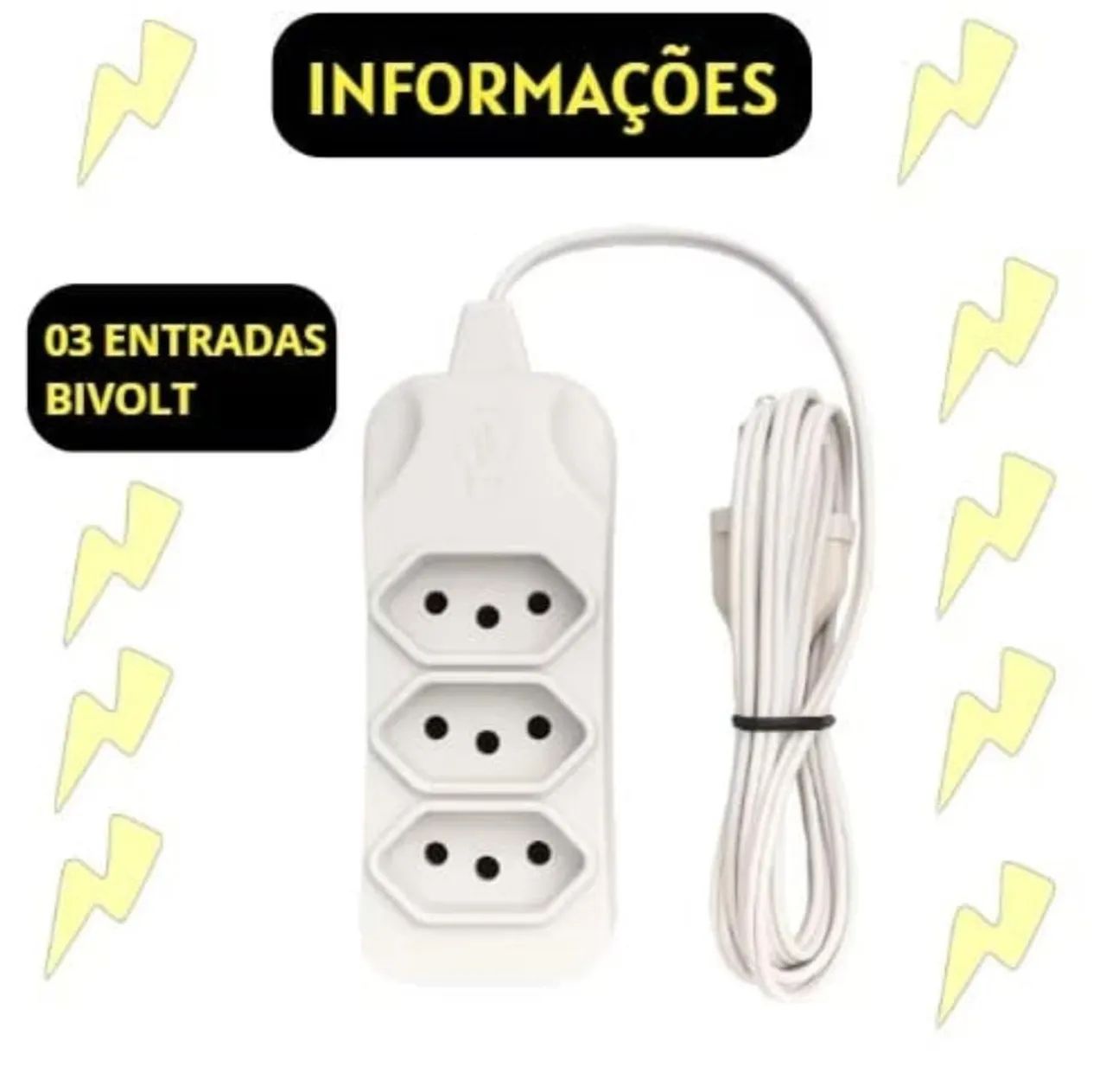 Extensão elétrica 10 metros - Foto 2