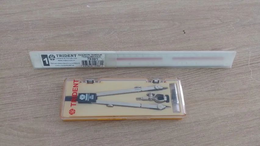 Compasso + Escalímetro TRIDENT