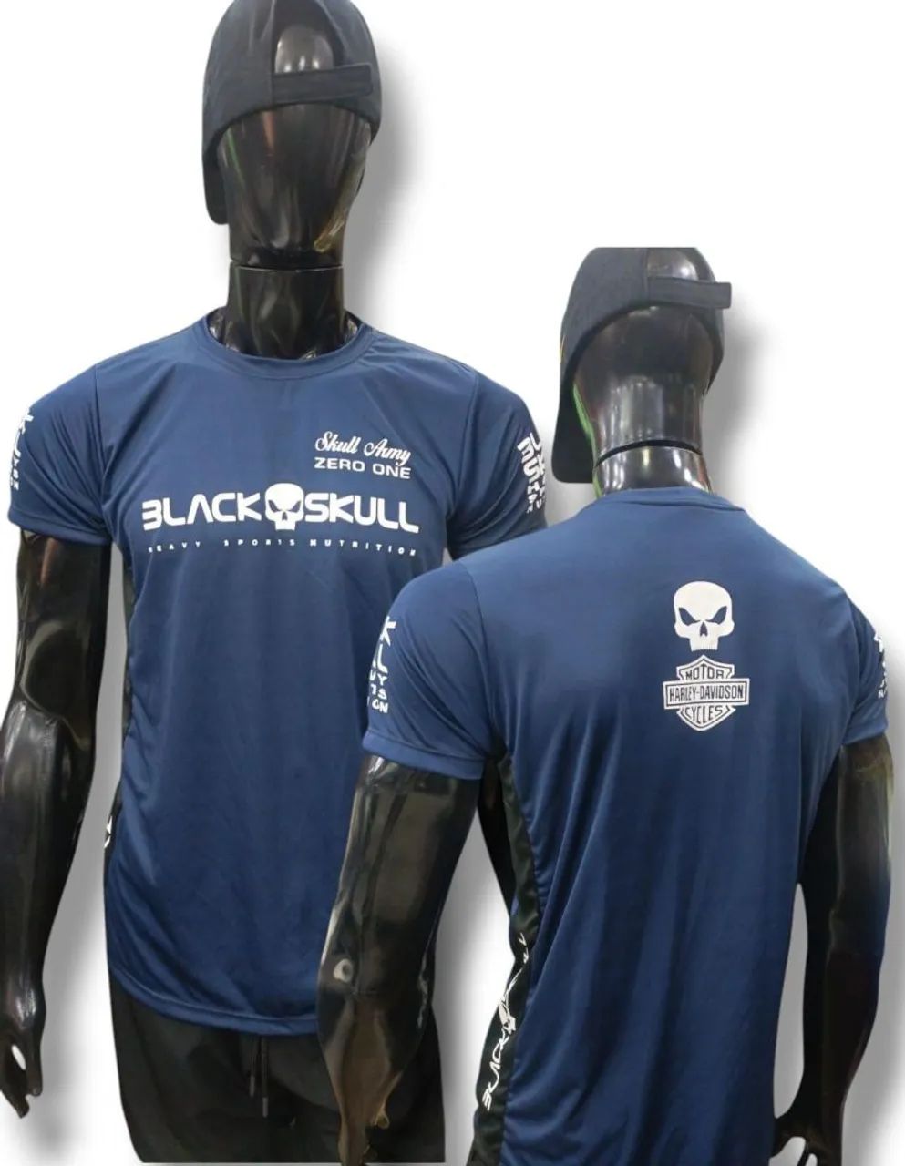 Kit 4 Camisetas Pretorian Bad boy Black Skull  - Foto 5