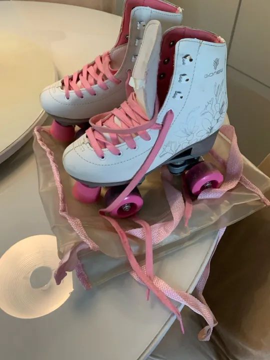 Patins roller 4 rodas tamanho - 35