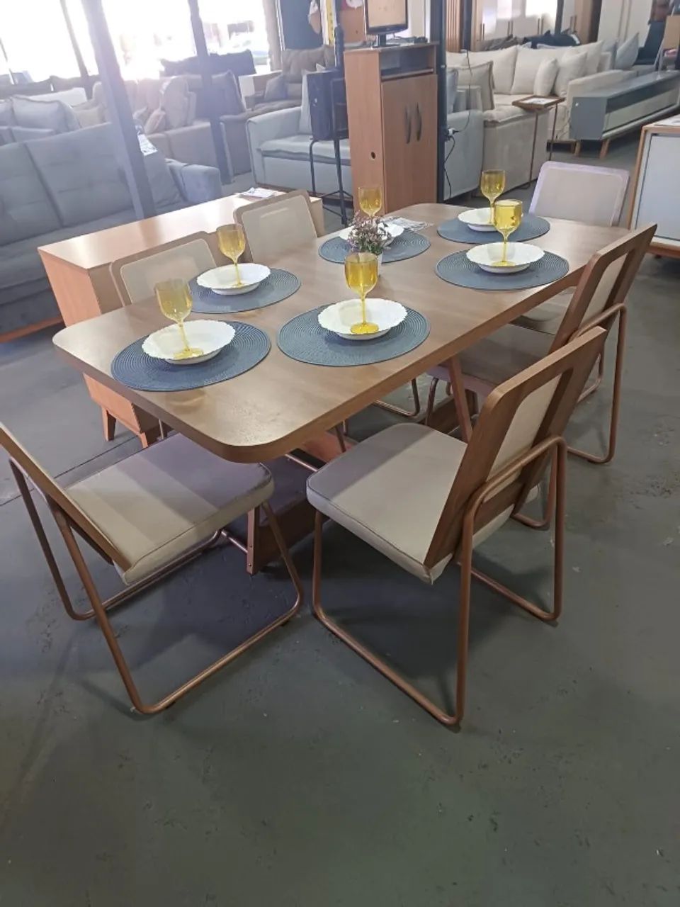 *Mesa Átria 1,60 cm Pronta Entrega .64985889837954120