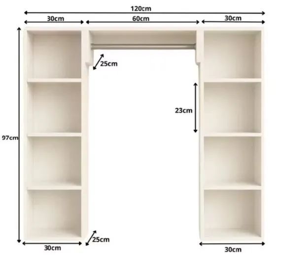 Mini Closet Planejado em MDF  - Foto 3