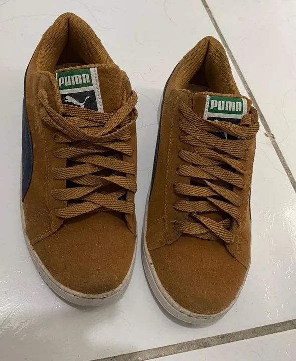 Tênis Puma Suede Marrom
