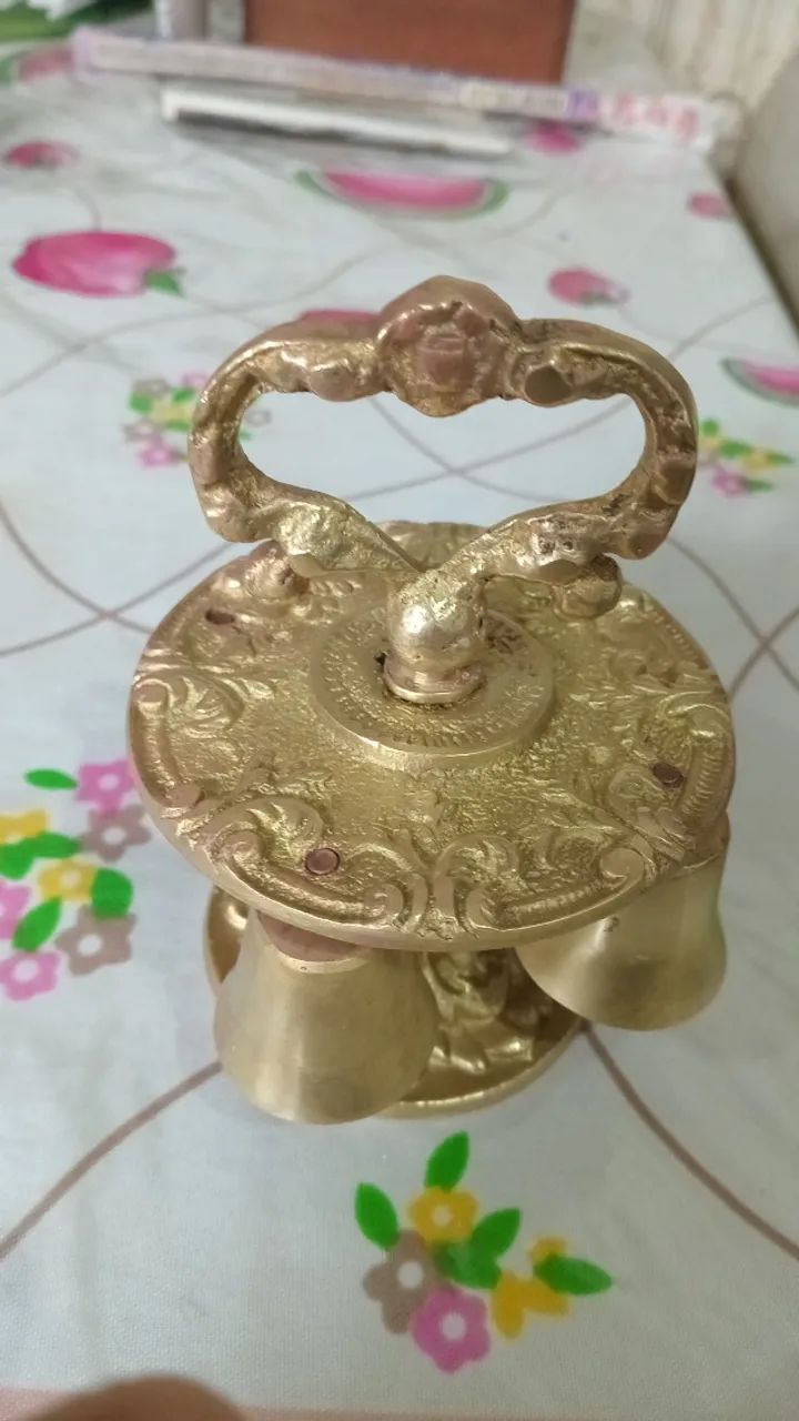 Sineta ( 4 Sinos ) Carrilhão em Bronze - Foto 2