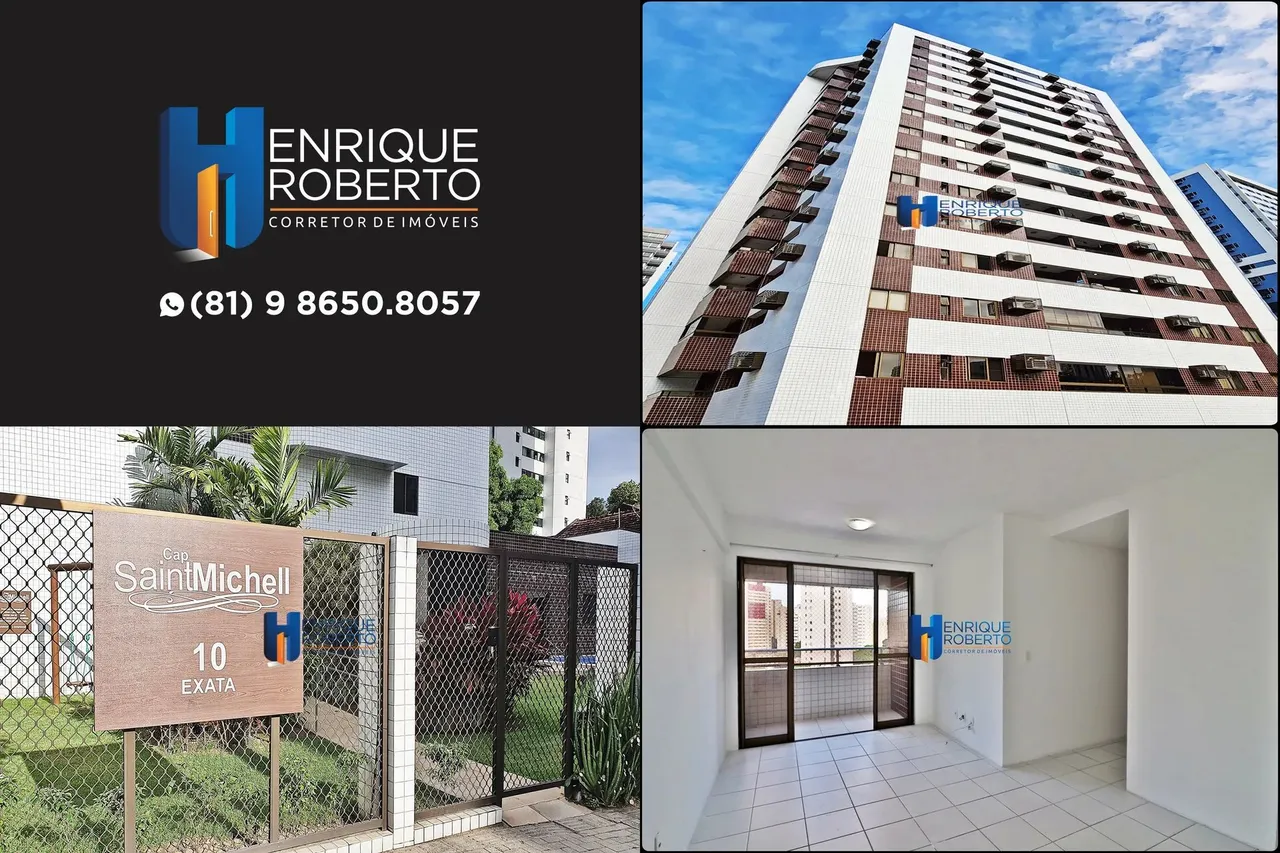 Alugo apartamento 100% nascente e ventilado c/ 02 quartos (1 suíte), completo de armários