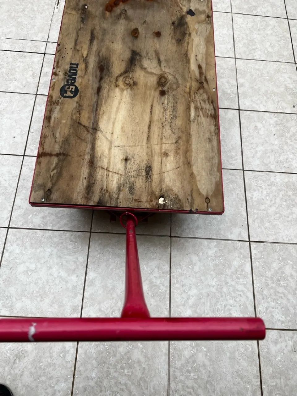 Carrinho Plataforma 250Kg 4 Rodas Maciças  - Foto 3