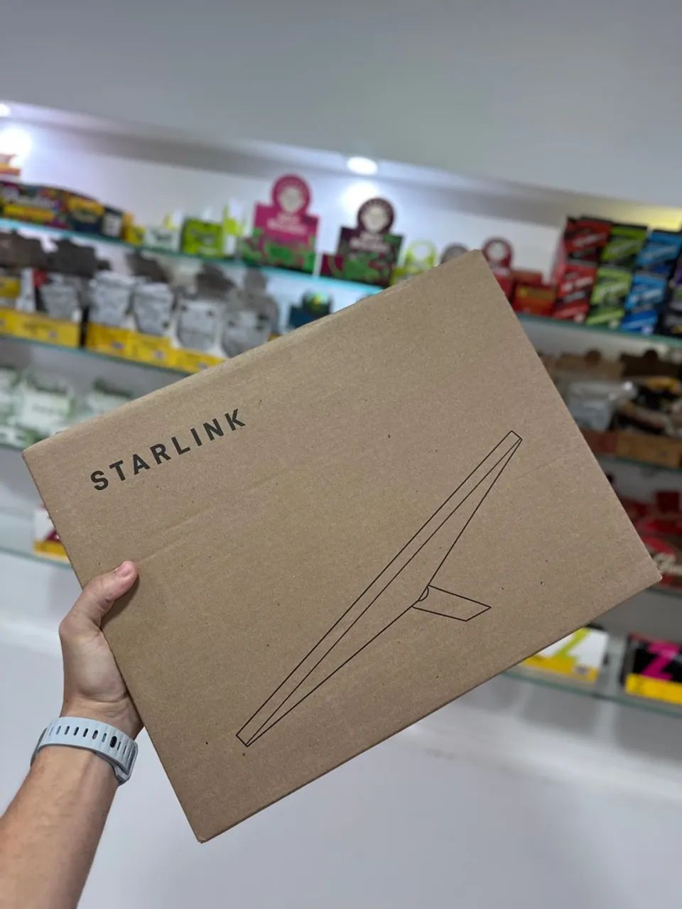 Starlink Mini Kit - Original Lacrada Parcelamos até 12x  - Foto 3