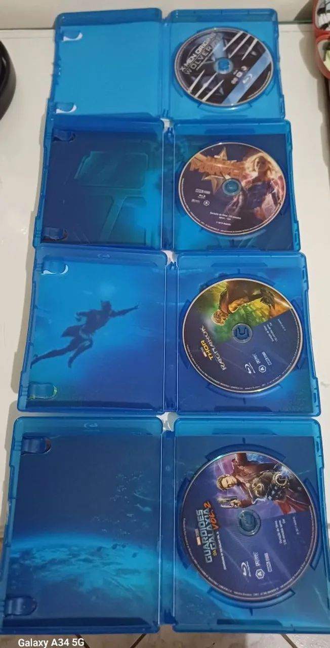 Coleção 4 blu-ray Marvel Original  - Foto 5
