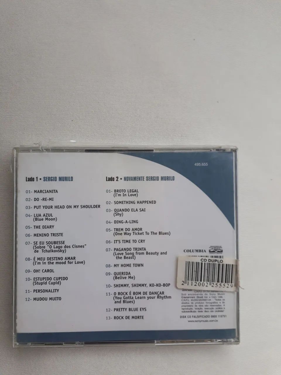 CD duplo Sérgio Murilo Jovem Guarda lacrado - Foto 2