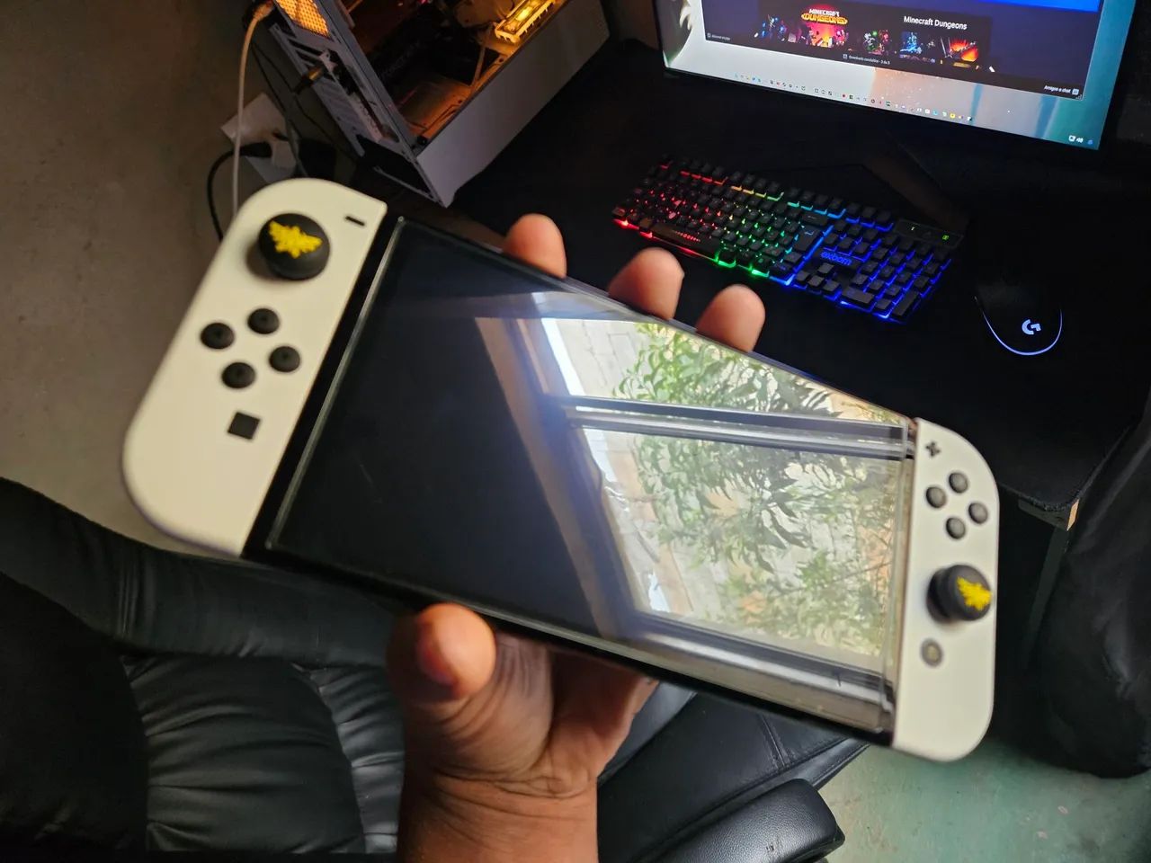 Troco por ps4 PRO somente,nintendo switch oled desbloqueado muito