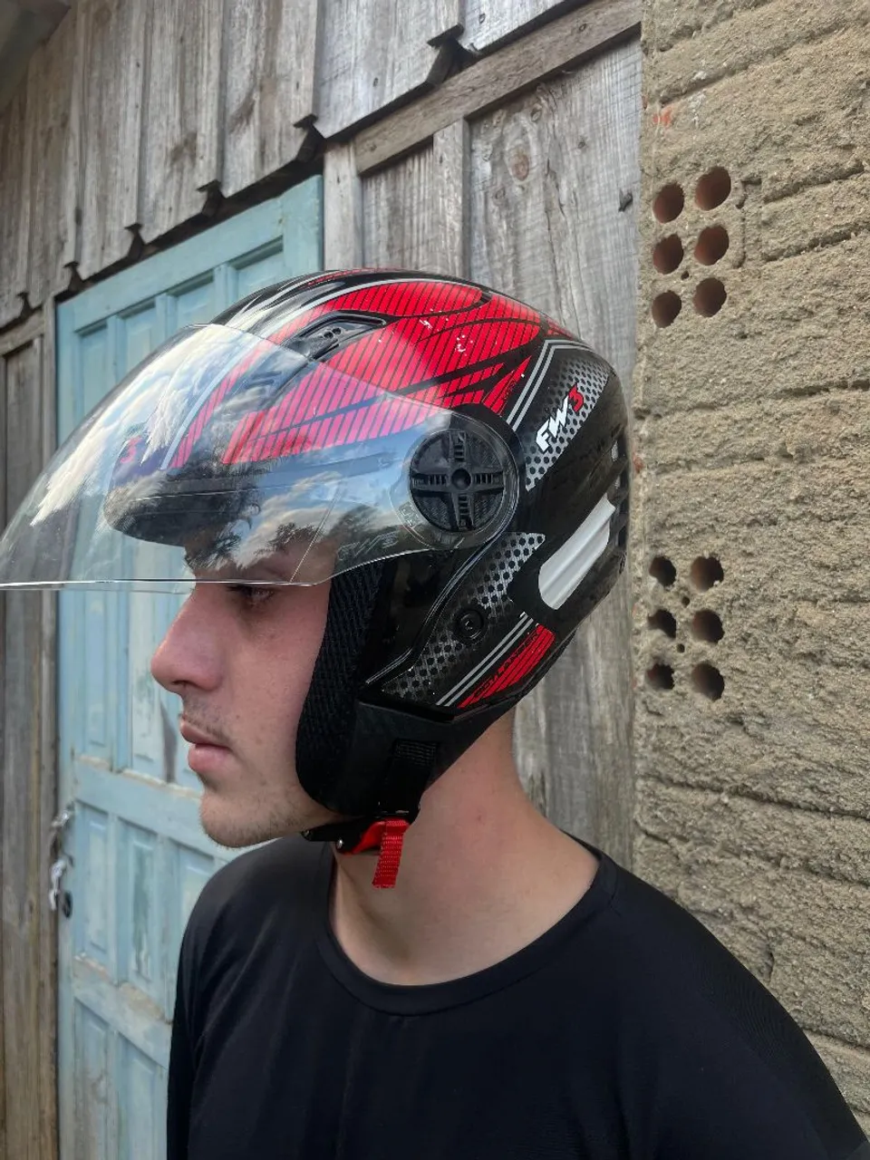 CAPACETE FW3 ABERTO