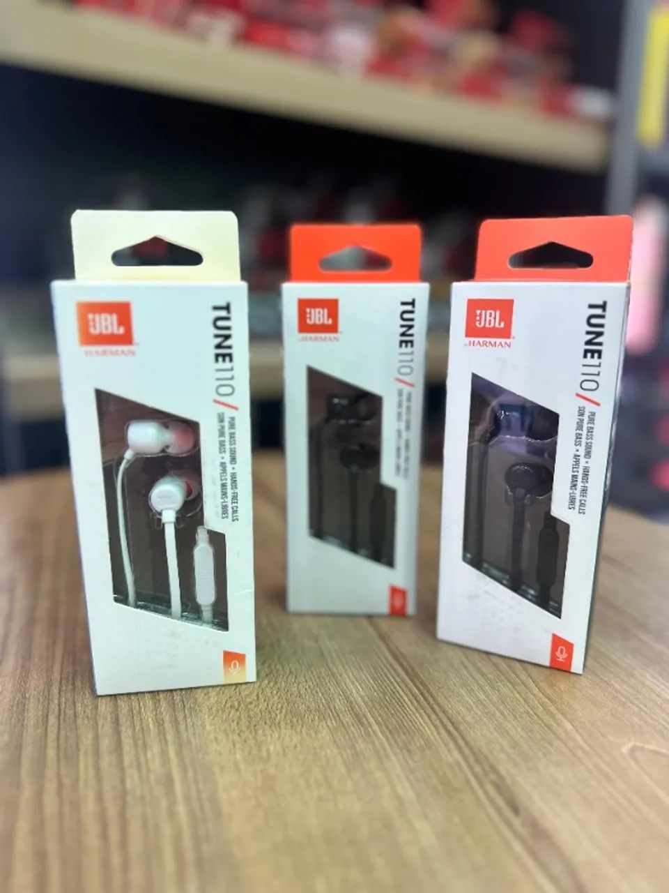  Fone de Ouvido Jbl Tune 110 Com Fio Original Lacrado - Entrega Grátis  - Foto 2