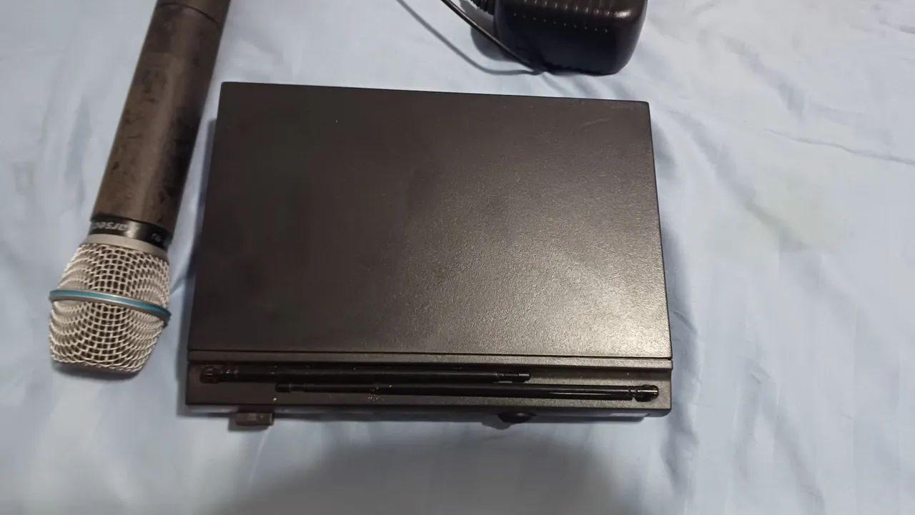 Microfone e receiver Sem Fio UHF KRU-3011 - Karsect - Foto 2